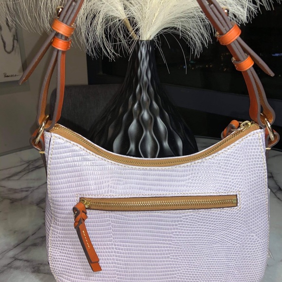 Dooney & Bourke Small Kiley Leather Hobo - Lilac - NWT - $268 - Picture 2 of 14